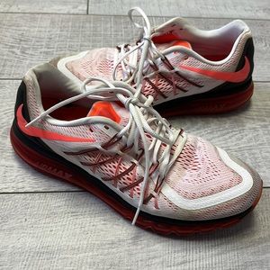 Nike Air Max 2015 Bright Crimson Running Shoes Sneakers